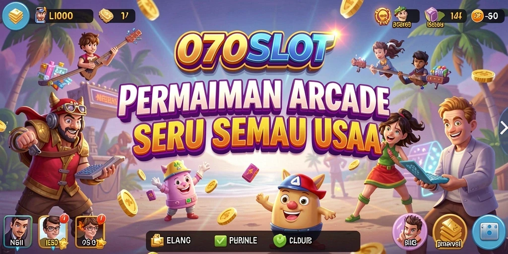 Tampilan gameplay seru dari 070SLOT yang penuh warna.