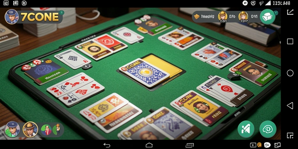 Gameplay Gaple yang seru dan menantang di 7CONE.