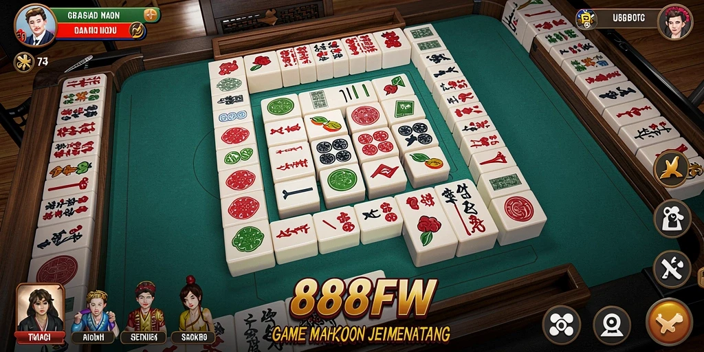 Gameplay seru Mahjong dengan grafis menarik dan tantangan.