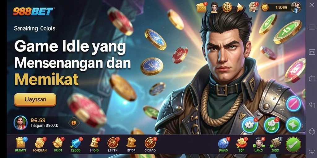 Gameplay menarik 988BET dengan fitur Idle yang inovatif.