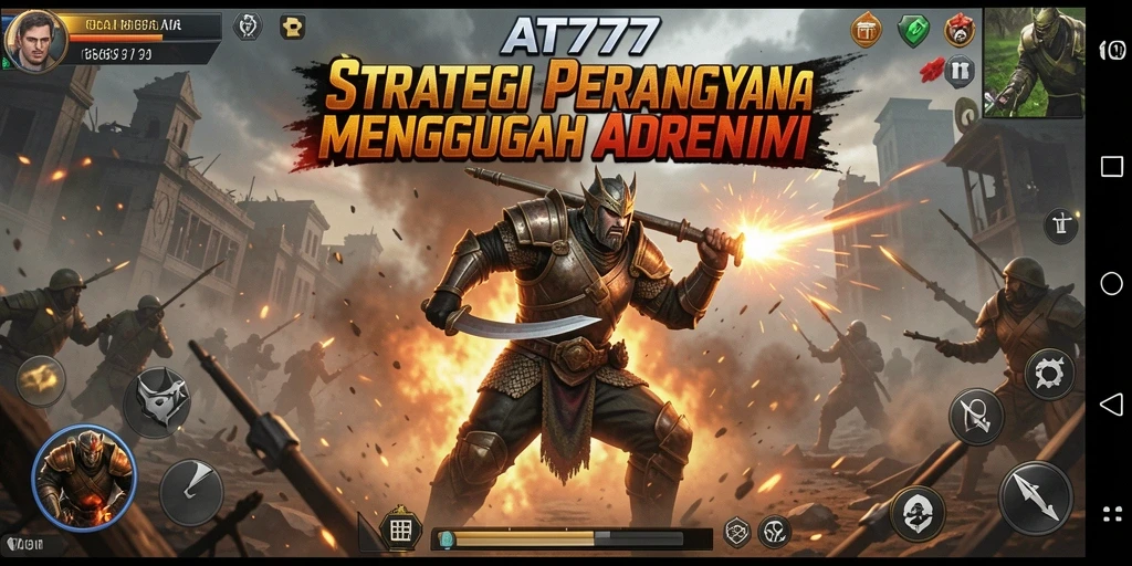 Tampilkan gameplay mendebarkan AT777 dengan strategi yang menantang.