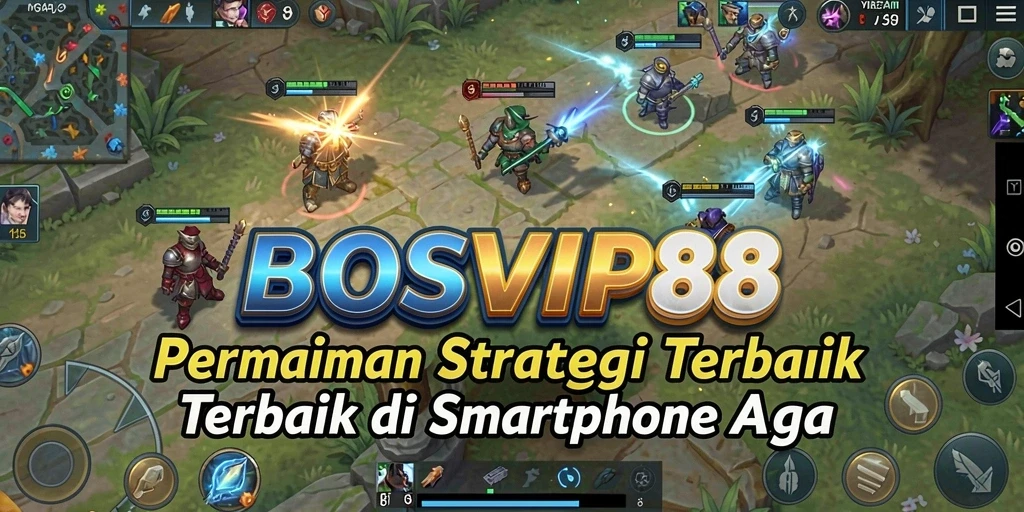 Tampilan gameplay <strong>BOSVIP88</strong> yang mendebarkan dan penuh strategi.