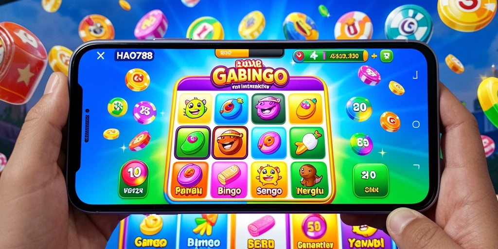 Tampilan gameplay HAO788 yang menarik dan interaktif dalam permainan Bingo.