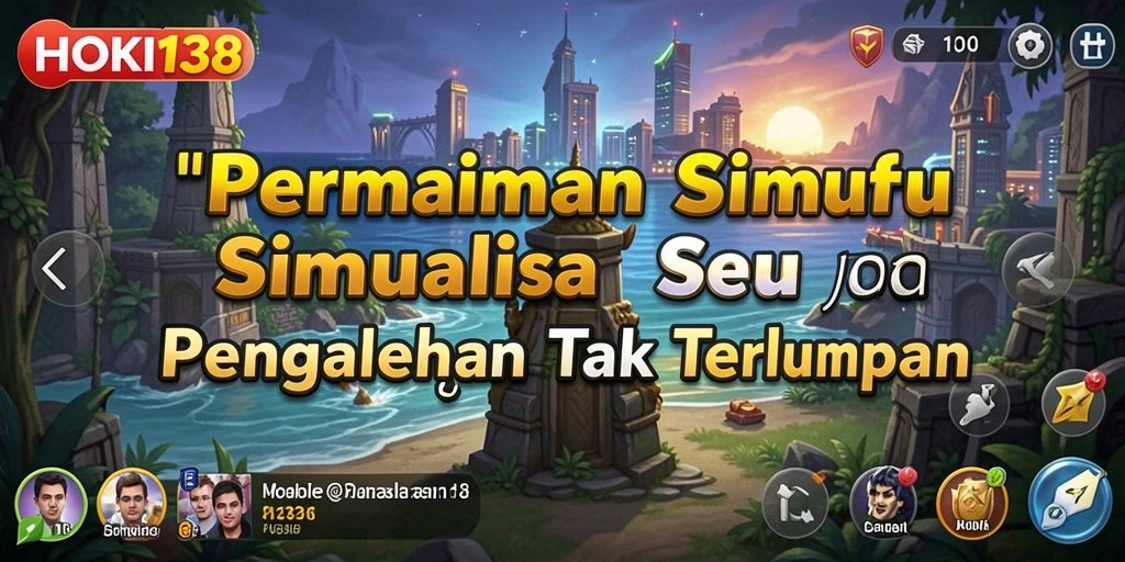 Screenshot utama HOKI138 menampilkan gameplay menarik di dunia simulasi.