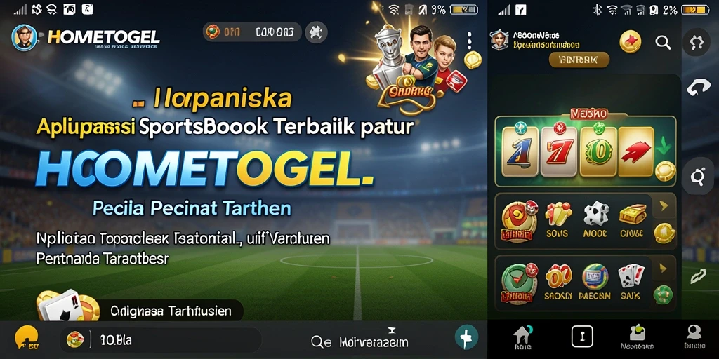 Screenshot tampilan gameplay menarik dari HOMETOGEL di Sportsbook.