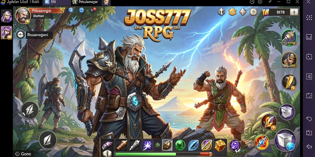 Gameplay RPG JOSS777 yang menakjubkan dan mendebarkan.