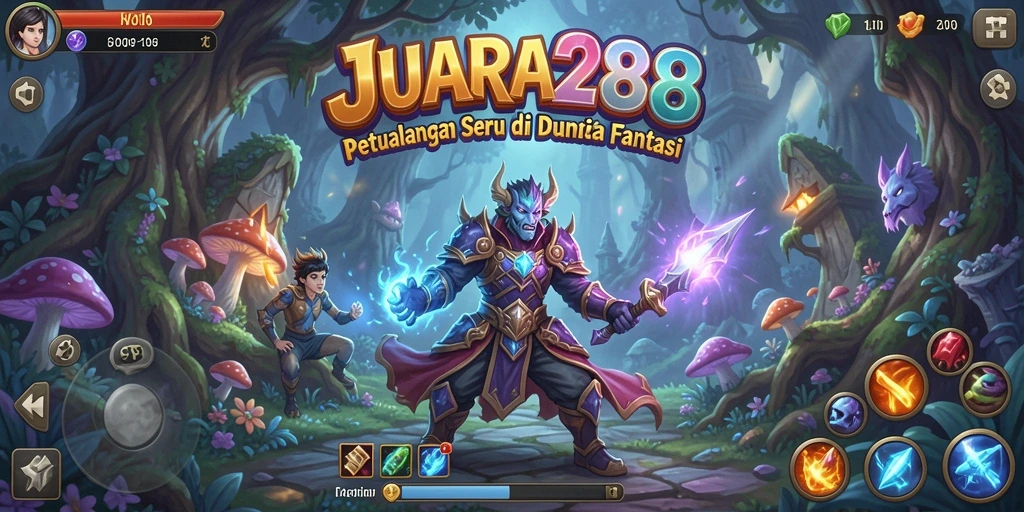 Tampilan gameplay JUARA288 yang menegangkan di dunia petualangan.