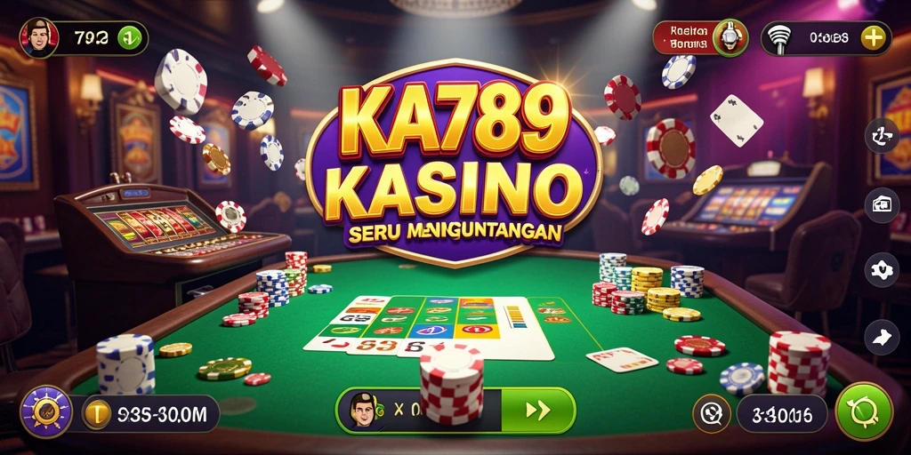 Tampilan screenshot KA789 menampilkan gameplay Kasino yang menegangkan.