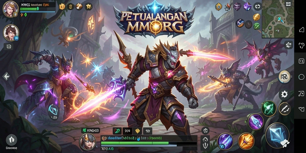 Tampilan gameplay KING403 dengan petualangan seru dan grafis luar biasa.