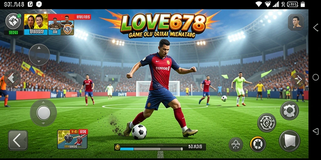 Screenshot gameplay <strong>LOVE678</strong> yang menunjukkan aksi olahraga yang seru.