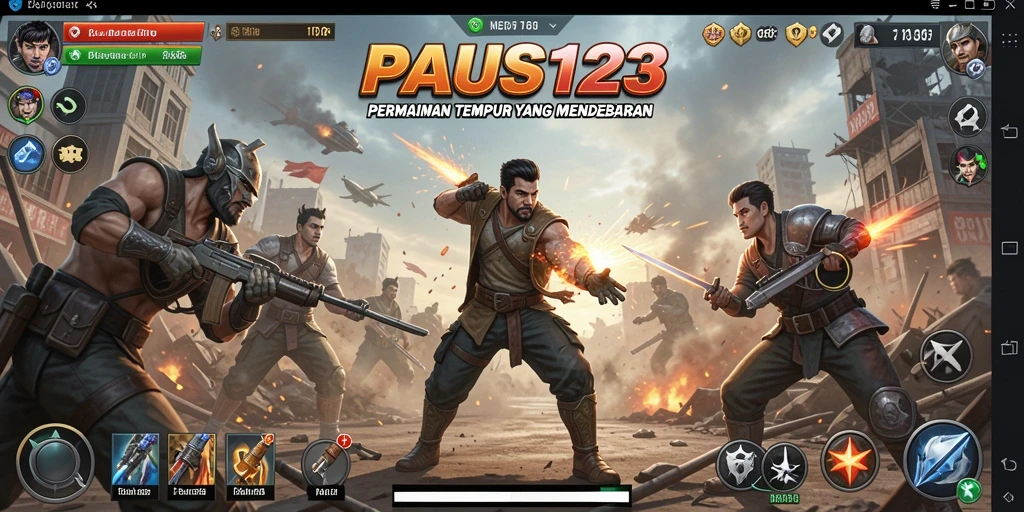 Gameplay seru dengan aksi tempur yang menegangkan.
