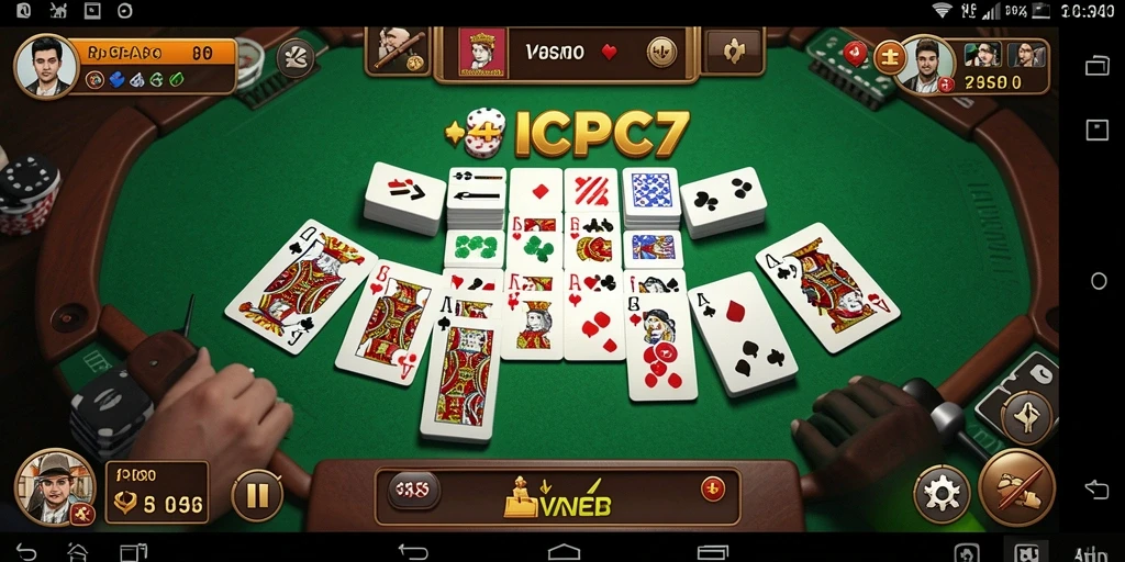 Tampilan gameplay seru bermain Domino di PCPC7.