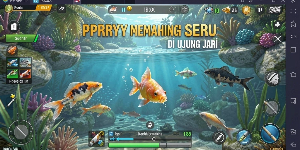 Tangkapan ikan besar di PPRRYY dengan grafis menakjubkan.