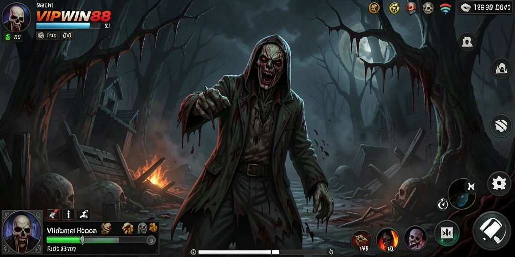Gameplay menakutkan di dunia horror yang menegangkan.