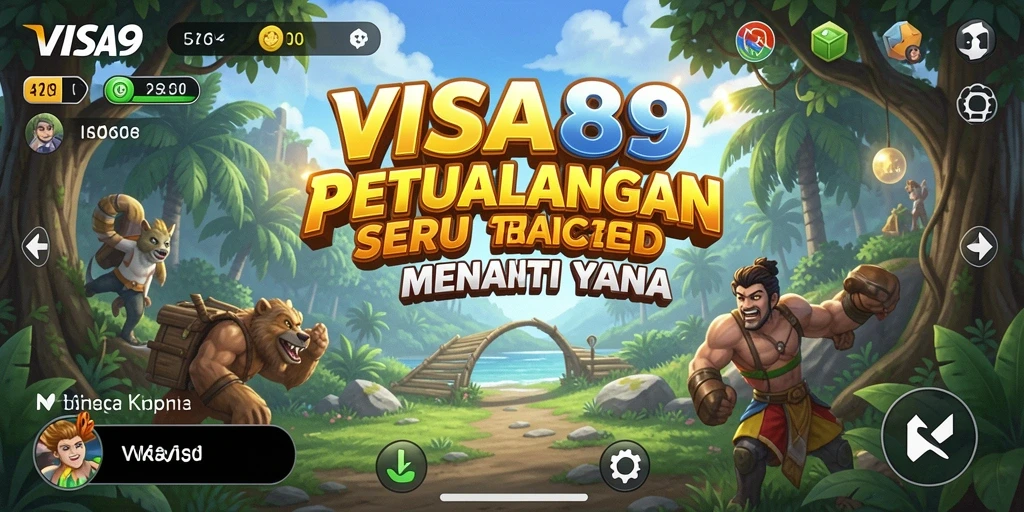 Tangkapan layar utama dari gameplay <strong>VISA89</strong> yang menunjukkan aksi dan petualangan.