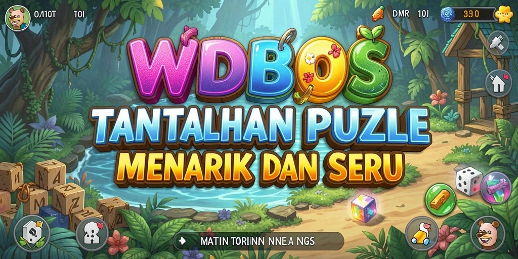 Tampilan gameplay WDBOS yang seru dan penuh tantangan puzzle.